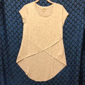 Brand new short front long back shirt